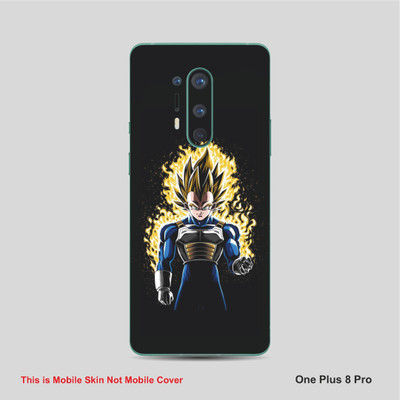 VYBE The Smart Choice One Plus 8 Pro Vegeta Mobile Skin Mobile Skin(Sunglow Yellow B13)