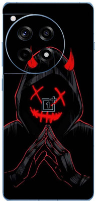 TJ CREATION OnePlus 12 5G Mobile Skin(Ultra Super Thunderstorm Black Abstract Skin With High Mattte Finish......)