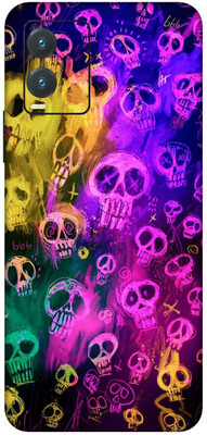 wrap craft VIVO T1X Premium Vinyl Mobile Skin(Multicolor)