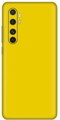 Vcare GadGets Mi Note 10 Lite Mobile Skin(Yellow Glossy)