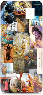 SkinoMania Vivo Y19e Premium Vinyl Mobile Skin (Multicolor) Mobile Skin(Karma)