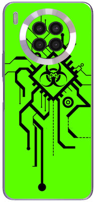FCS Huawei nova 8i Printed Back skin Mobile Skin(Green Tato)
