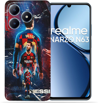 OggyBaba OggyBaba Realme Narzo N63 Mobile Skin(Messi Poster Art)