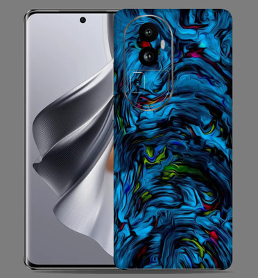 WeCre8 Skin's Oppo Reno 10 pro Plus 5g Mobile Skin(Blue-Lava Mobile Skin)
