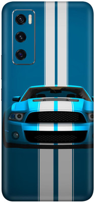 SKINADDA Vivo V20 SE Premium Vinyl Mobile Skin(Multicolor)