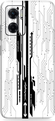 SkinoMania Redmi 11 Prime(5G) Mobile Skin(White Cyberpunk)