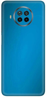 Vcare GadGets Mi 10 T Lite Mobile Skin(Metallic Light Blue Shining)
