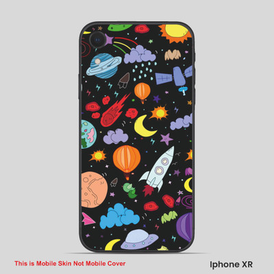 VYBE The Smart Choice iPhone XR Universal Mobile Skin(Marigold Yellow 3)