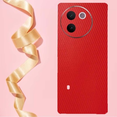 AsSkin Vivo V30e 5G Mobile Skin(Red Carbon Fiber)