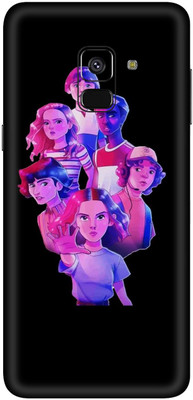 AMTHA AMTHA SAMSUNG GALAXY A8 2018 Premium Vinyl Mobile Skin(Multicolor)