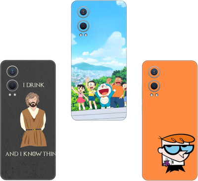 wrap craft TECNO SPARK 7 COMBO(PACK OF 3)Camera&Back Protector Premium Vinyl Mobile Skin(Multicolor)