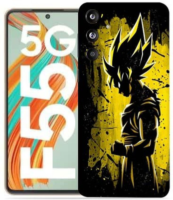 OggyBaba Samsung Galaxy F55 5g Mobile Skin(Goku Yellow)