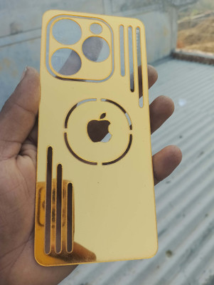 MOKPLZ Infinix Smart 8 GOLDEN MIRROR BACK PANNEL Mobile Skin(GOLDEN)