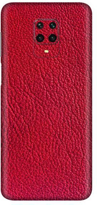 Vcare GadGets Redmi Note 9s Mobile Skin(Leather Red)