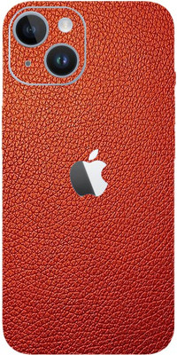 TJ CREATION Apple iPhone 14 Plus, iphone 14 plus, apple iphone 14 + Mobile Skin(Ultra Super Red Leather Skin With High Matte Finish.)
