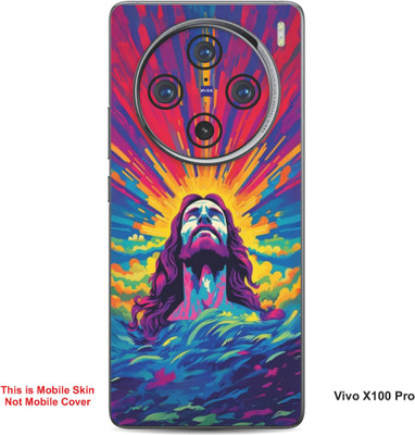 VYBE The Smart Choice Vivo X100 Pro Art Embossed Mobile Skin(Lightning Yellow 19)