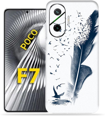 Gizmo Wraps Xiaomi Poco F7 5g Mobile Skin(Feather Art)