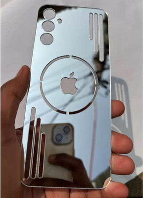 MOBIFONIC SAMSUNG GALAXY S24 FE 5G MIRROR BACK PANNEL Mobile Skin(Silver)