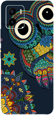TJ CREATION VIVO Y15C Mobile Skin(Baby Owl Skin With High Matte Finish.)