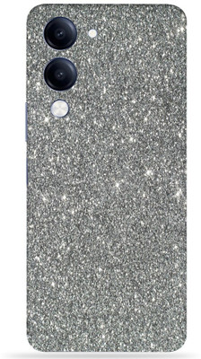 Gizmo Wraps T4 Lite 5g Mobile Skin(Grey Glitter)
