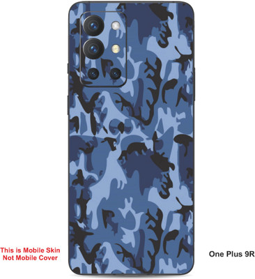 VYBE The Smart Choice One Plus 9R Camouflage Embossed Mobile Skin(Judge Grey A6)
