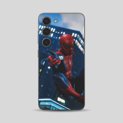 VYBE The Smart Choice Samsung S23 Plus Spiderman Mobile Skin Mobile Skin(French Grey 34)