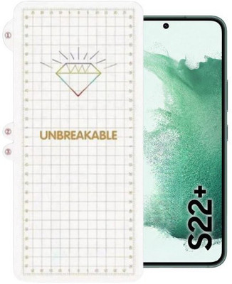 A3sprime Screen Guard for SAMSUNG Galaxy S22 Plus 5G, |Unbreakable Soft Transparent Screen Protector|(Pack of 1)