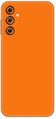 Vcare GadGets Samsung Galaxy A14 5G Mobile Skin(Orange)