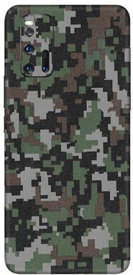 Vcare GadGets IQOO 3 5G Mobile Skin(Military Design)