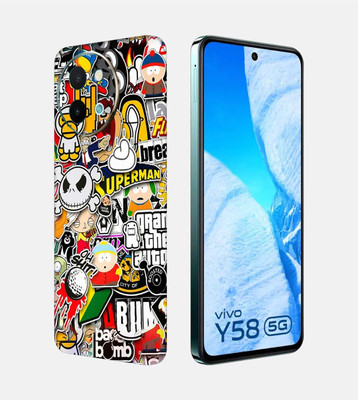OggyBaba Vivo Y58 5g Mobile Skin(Sticker Bombing)