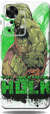 Mclaxa Hulk 3 One Plus Nord 2T 5G Back Skin, Hulk 3, OnePlus Nord 2T 5G Mobile Skin(Hulk 3 Skin With Super Matte Finish)