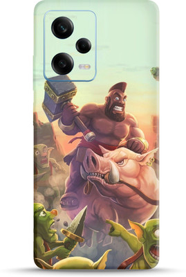 Sublimart Redmi Note 12 Pro 5G Mobile Skin(Multicolor)