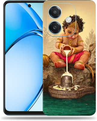 SkinoMania OPPO A3x 5G Premium Vinyl Mobile Skin (Multicolor) Mobile Skin(Bal Hanuman)