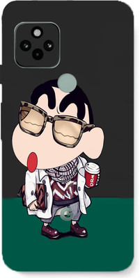 TJ CREATION Google Pixel 5 Mobile Skin(Ultra Super Happy Shinchan Skin With High Matte Finish.)