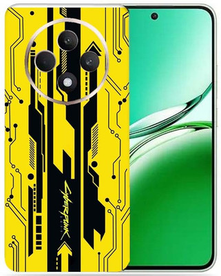 WeCre8 Skin's WeCre8 Skin's OPPO Reno12 F 5G Mobile Skin(Dark Yellow Cyber 2077)