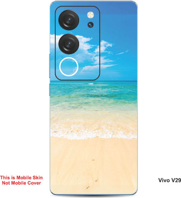 VYBE The Smart Choice Vivo V29 Naturel Mobile Skin(Denim Blue, White 7)
