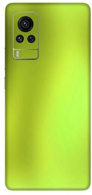 Vcare GadGets Vivo X60 Pro Mobile Skin(Olive Green Metallic)