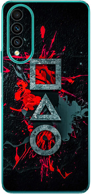 FCS Huawei nova 8 SE Printed Back skin Mobile Skin(Squid Game)