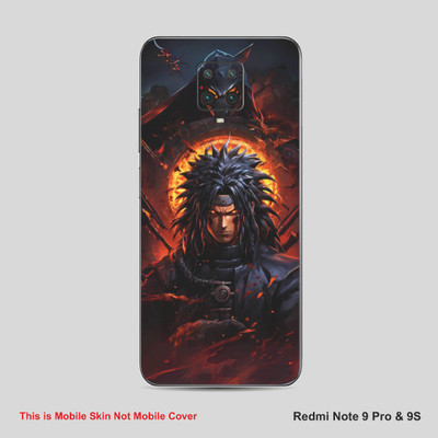 VYBE The Smart Choice Redmi Note 9 Pro & 9S Anime Mobile Skin Mobile Skin(Dusty Orange B34)