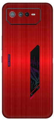 Vcare GadGets ROG Phone 6 5G Mobile Skin(Red)