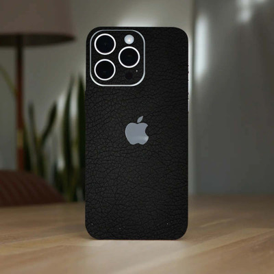 TJ CREATION Apple iPhone 15 pro Mobile Skin(Ulltra Super Sparkling Black Glitter Skin With High Matte Finish., Mobile Skin (Back+Side+Camera))