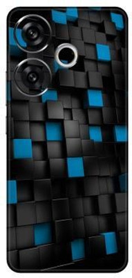 Vcare GadGets Poco F6 (5G) Mobile Skin(Black & Blue)