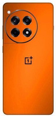 Vcare GadGets Metallic Orange Shining OnePlus 12 R 5G With Logo Mobile Skin(Metallic Orange Shining)