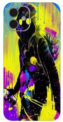 Mudshi Apple Iphone 12 Mini Mobile Skin(Multiolor)