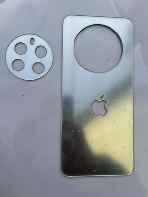 TWUAOP REALME NARZO 70 PRO 5G BACK PANNEL ACRYLIC SHEET Mobile Skin(Silver)