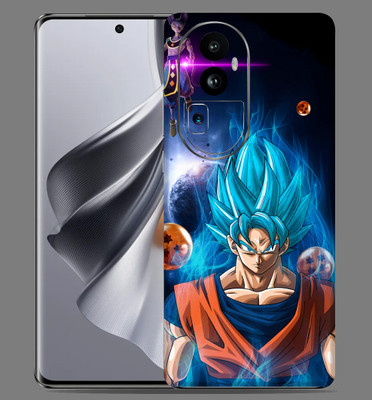SkinoMania OPPO RENO 10 PRO PLUS 5G Mobile Skin(Galaxy goku Multicolor Mobile skin)
