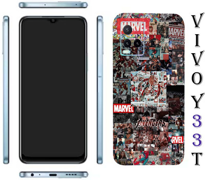 TJ CREATION Vivo Y33T Mobile Skin(Ultra Super Marvel Lover Skin With High Matte Finish.)