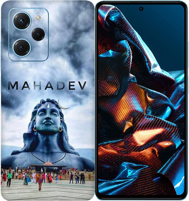 SkinoMania POCO X5 Pro 5G Mobile Skin(Multicolor MAHADEV)