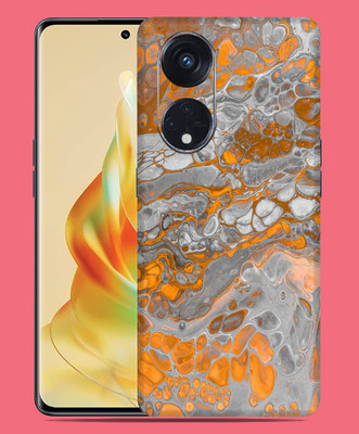 SkinoMania Oppo Reno 8T 5G Mobile Skin(Multicolor Colorful-Pebbles)