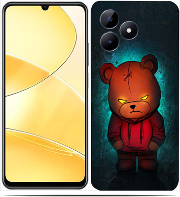 AsSkin Realme C51 Mobile Skin(Ultra Super Angry Bear Skin With High Matte Finish..)